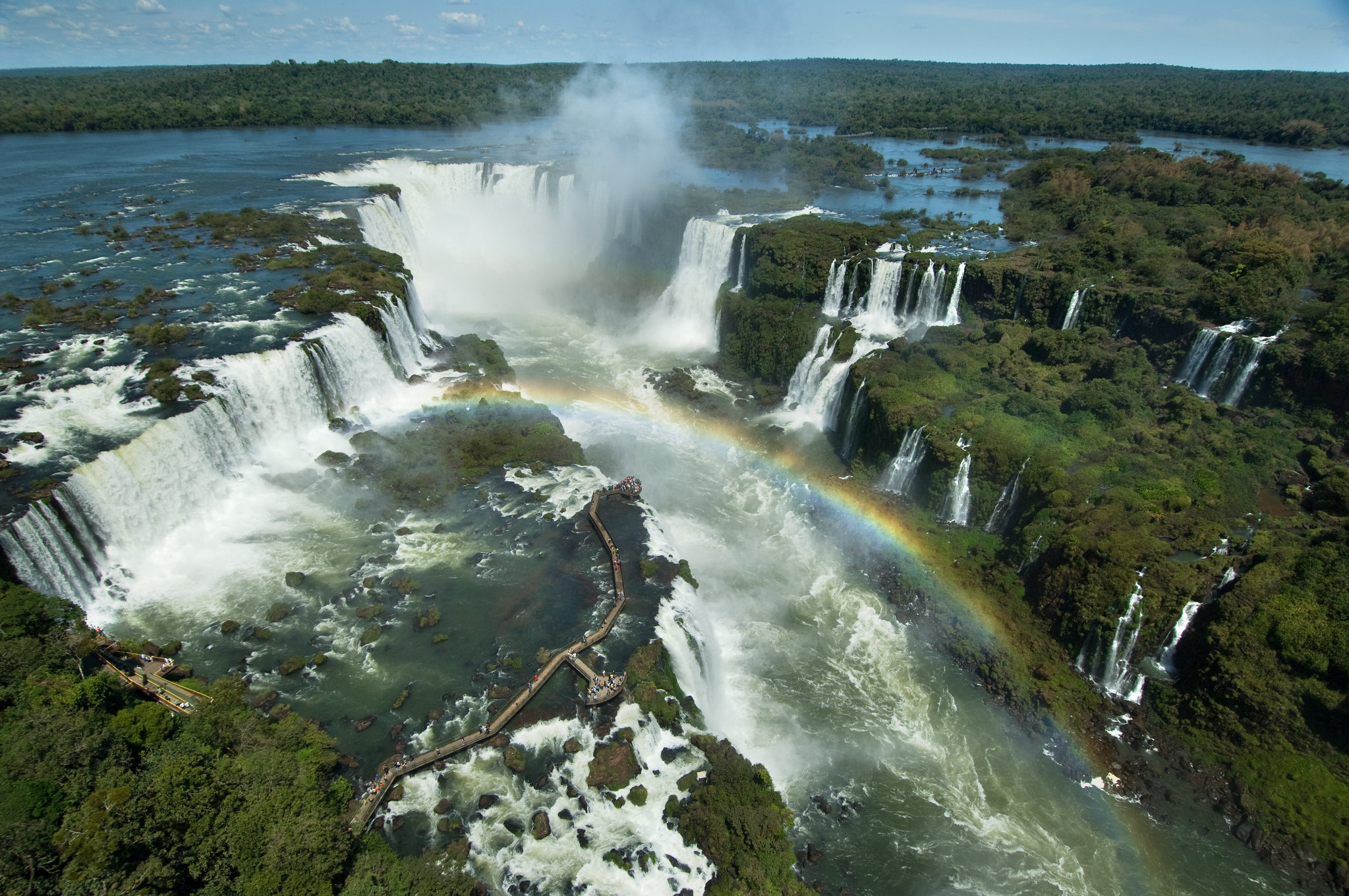 Vista das Cataratas do Iguaçu